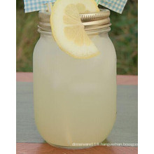 Glass Mason Jar with Metal Lid (TM010616)